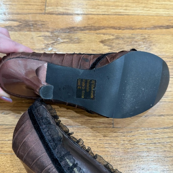 Brown Stiletto Heels - Picture 3 of 7